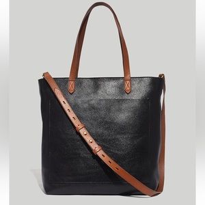 Madewell Medium Zip Top Transport Tote